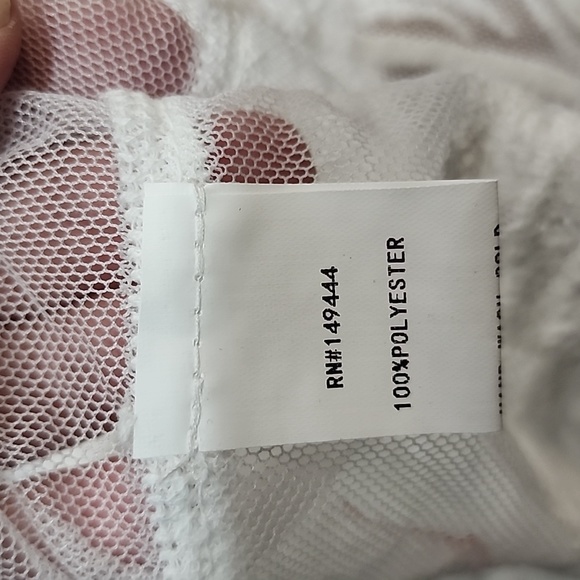 Siren Lily sheer lace maxi dress / cover up - Picture 4 of 5